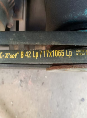 比斯PIX X'set大风机三角皮带B49LP B50LP/17X1270LP B51 B52 B53