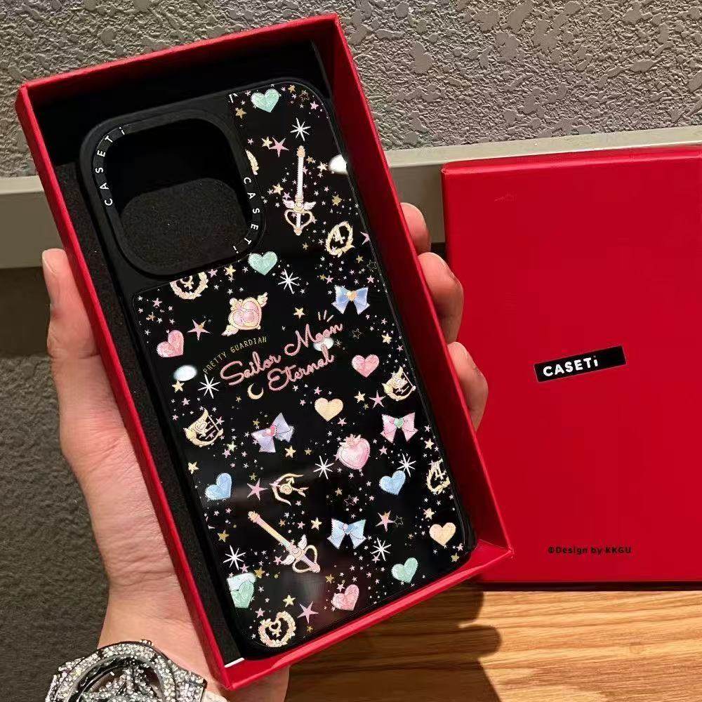 CASE联名美少女魔法棒适用17promax手机壳iPhone16pro苹果15plus镜面MagSafe磁吸14p可爱C家13粉色亚克力12,3C数码配件,手机保护套/壳,淘宝优惠券,粉丝福利购,淘宝优惠卷