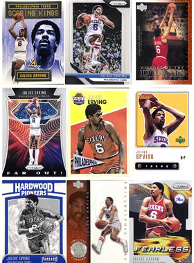 【iR】NBA球星卡 UD Panini 朱利叶斯 欧文 Julius Erving 普特卡