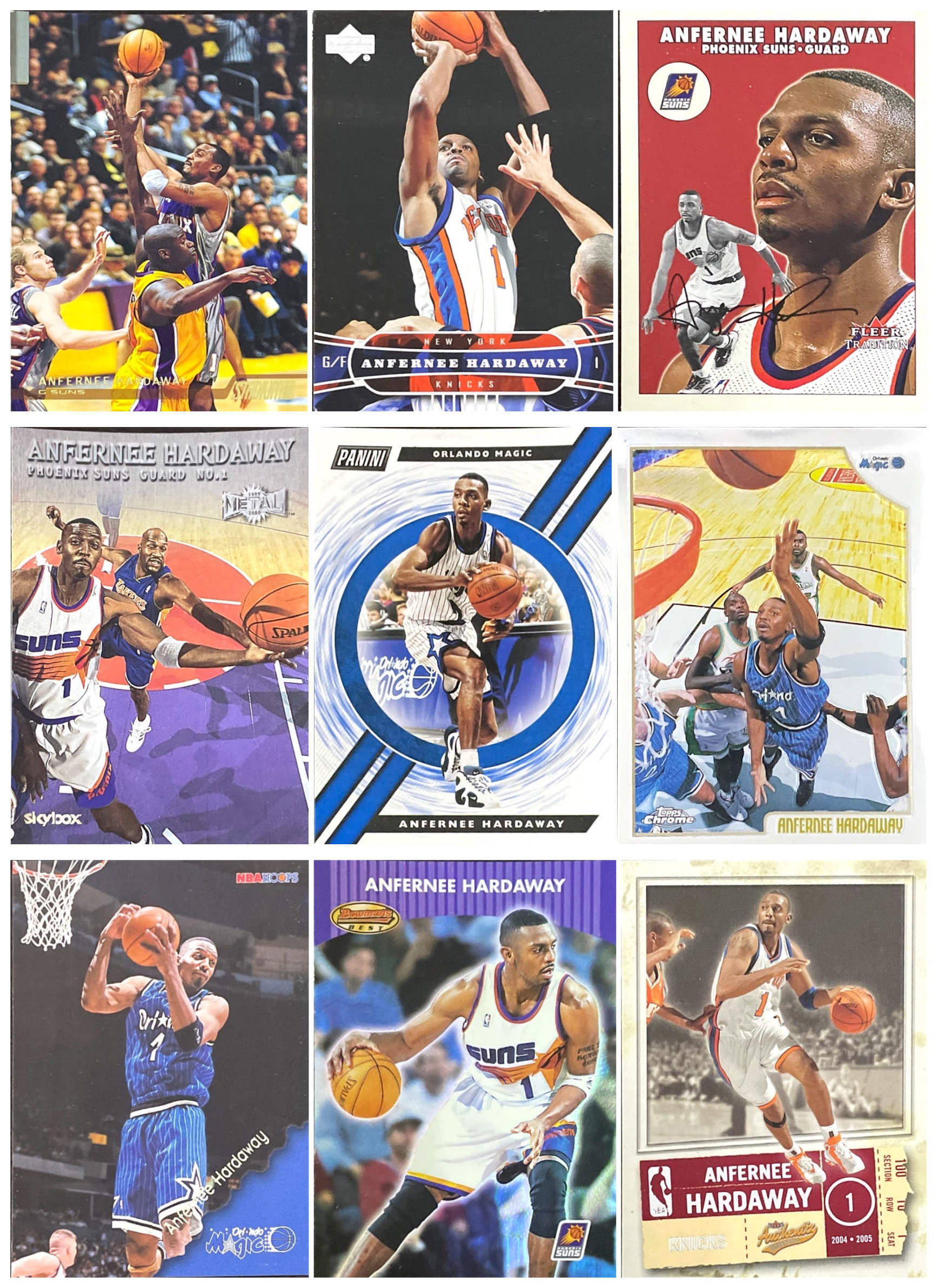 【iR】NBA球星卡 UD 安芬尼 哈达威 AnferneeHardaway 便士普特卡