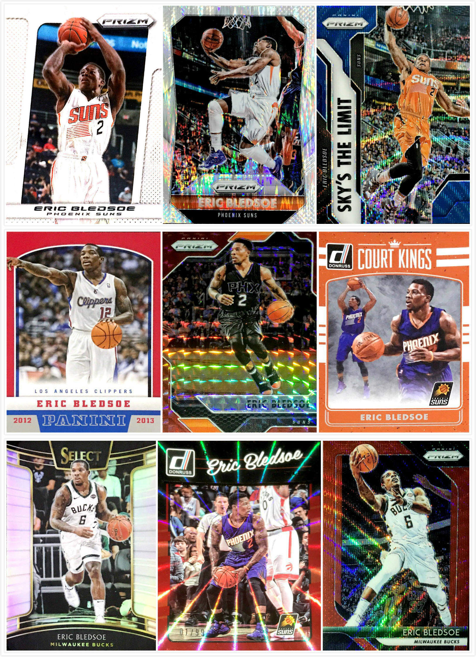 【ir】nba球星卡 panini 埃里克 布莱德索 eric bledsoe 普特卡