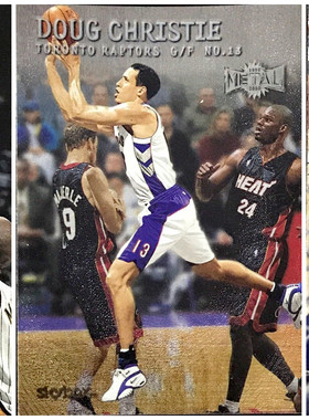 【iR】NBA球星卡 Topps Fleer 道格 克里斯蒂 Doug Christie 普卡