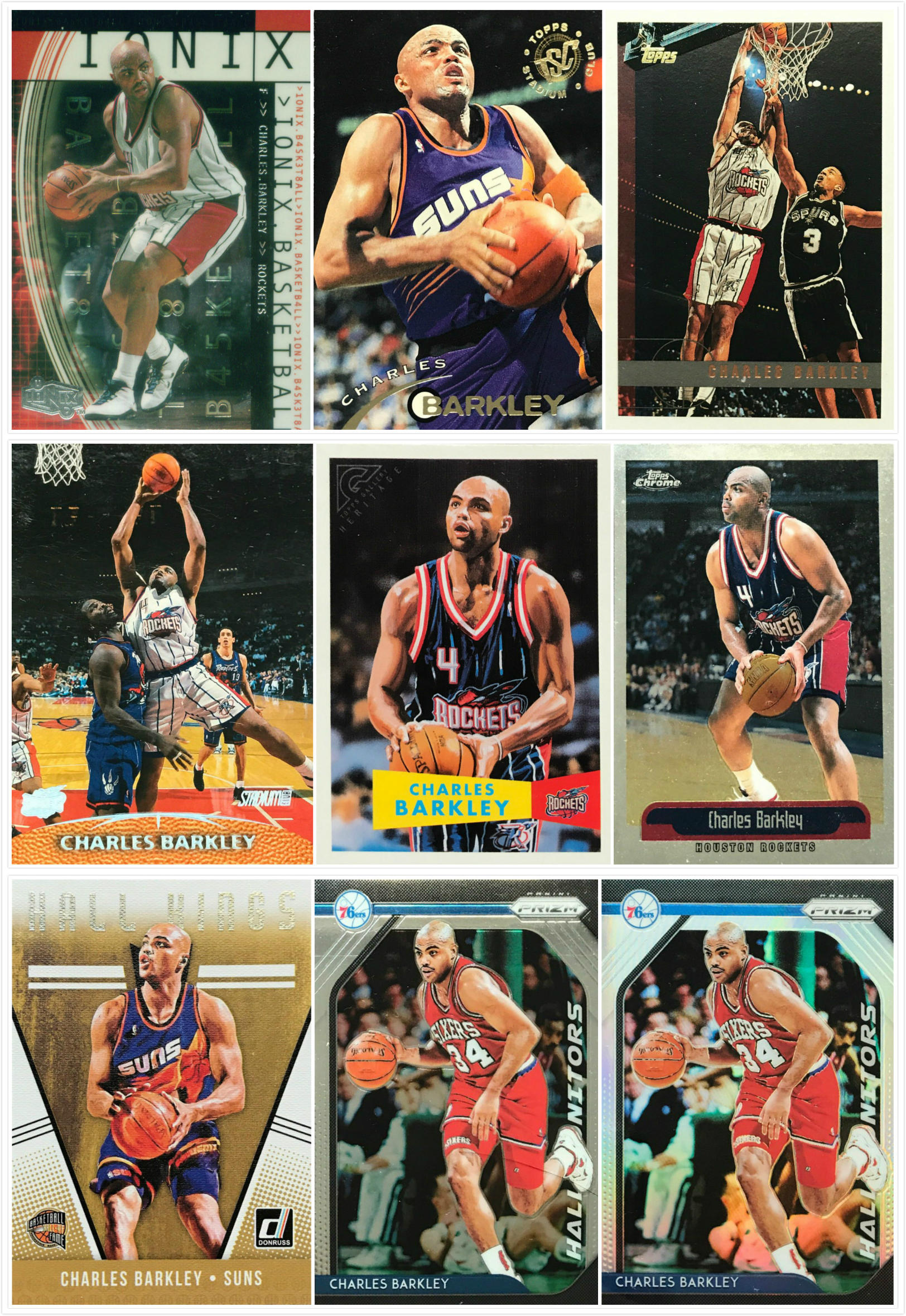 【iR】NBA球星卡 Panini UD 查尔斯 巴克利 Charles Barkley 普特