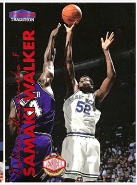 【iR】NBA球星卡 Topps Fleer 萨马基 沃克 Samaki Walker 普卡