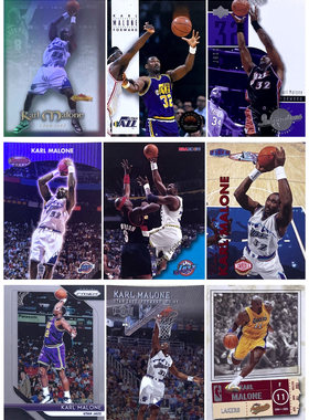 【iR】NBA球星卡 Panini UD Topps 卡尔 马龙 Karl Malone 普特卡