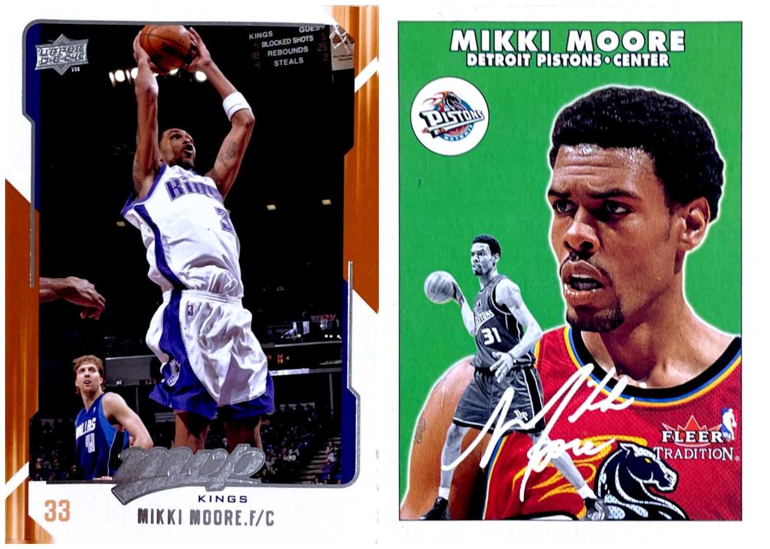 NBA正版米基莫尔经典球星卡