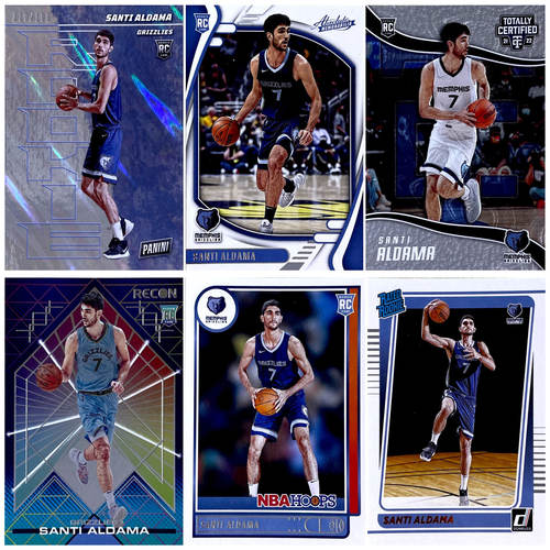 【iR】NBA球星卡 Panini 桑蒂 阿尔达马 Santi Aldama 普特新秀卡