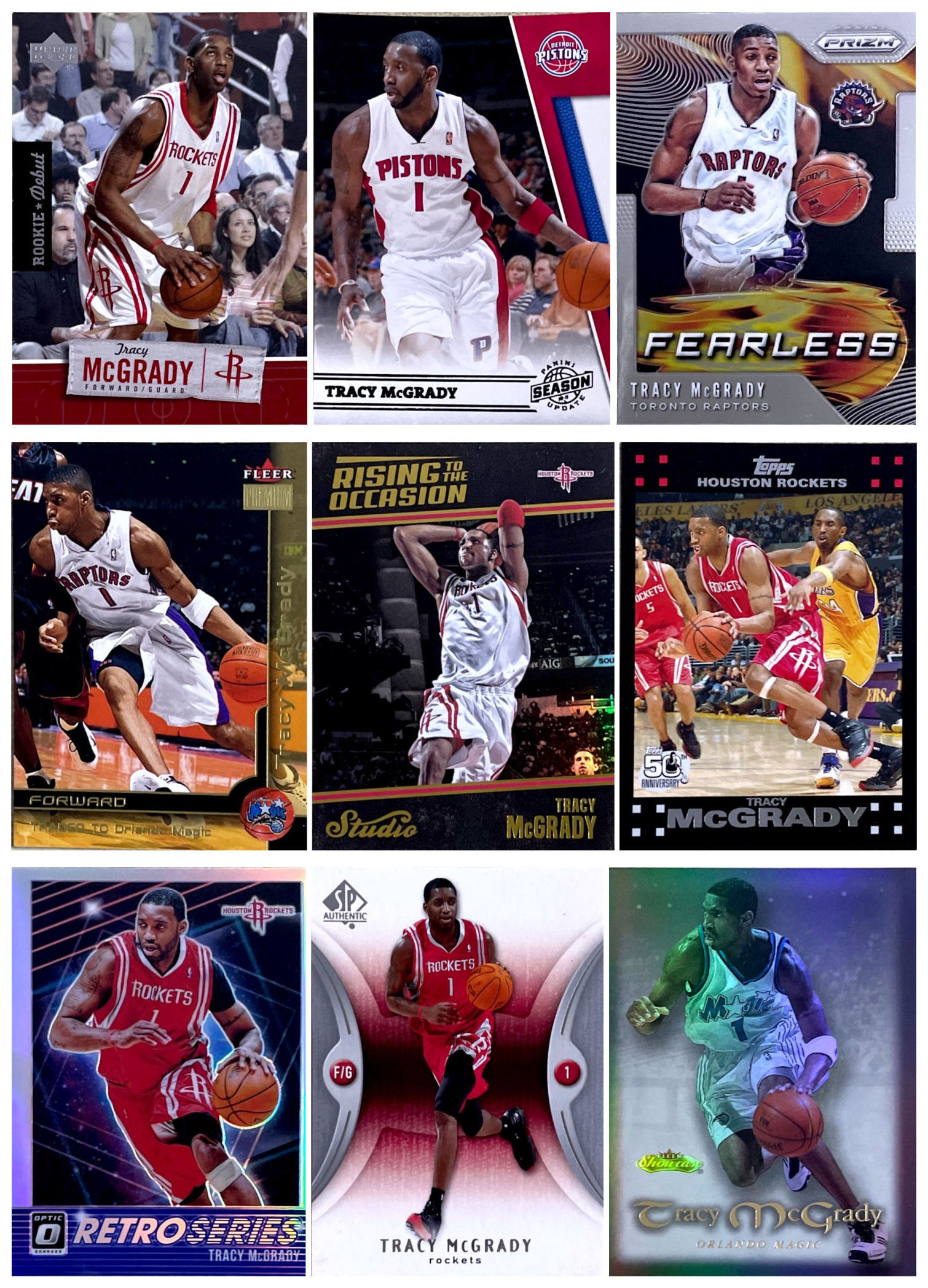 NBA正版特雷西麦迪球星卡