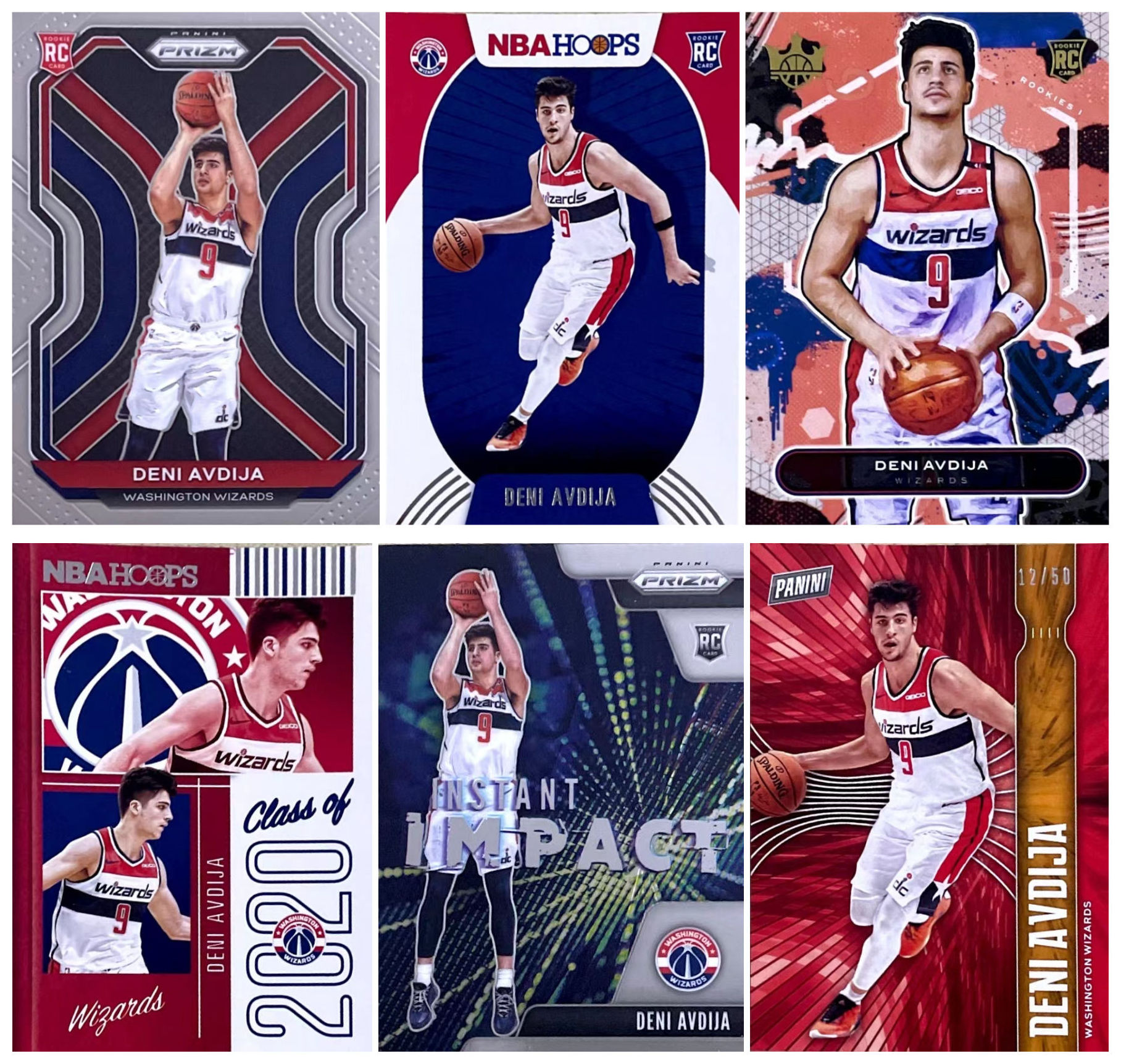 【iR】NBA球星卡 Panini 德尼 阿夫迪亚 Deni Avdija 新秀 普特卡