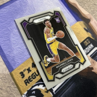 【iR】NBA球星卡 Panini 马克斯韦尔 刘易斯 Maxwell Lewis新秀卡
