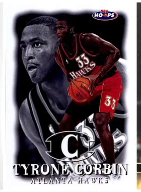 【iR】NBA球星卡 Topps Fleer 泰隆 科宾 Tyrone Corbin 普特卡