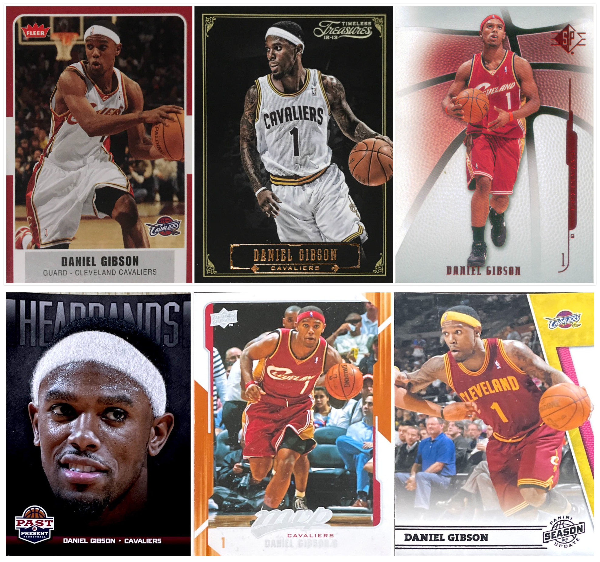 NBA正版丹尼尔吉布森经典球星卡
