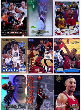 【iR】NBA球星卡 Panini UD 斯科蒂 皮蓬 Scottie Pippen 普特卡