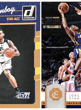 【iR】正版NBA球星卡 Panini 乔尔 博伦博伊 Joel Bolomboy 爵士