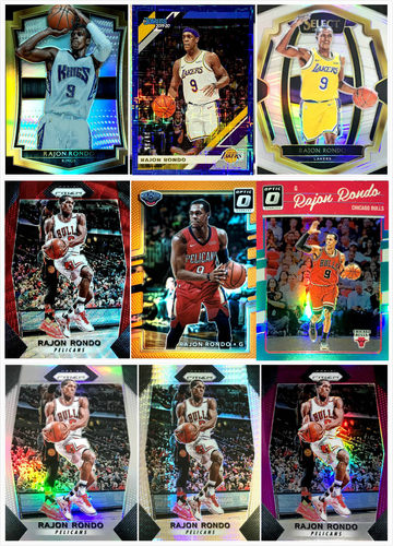NBA正版拉简隆多经典球星卡