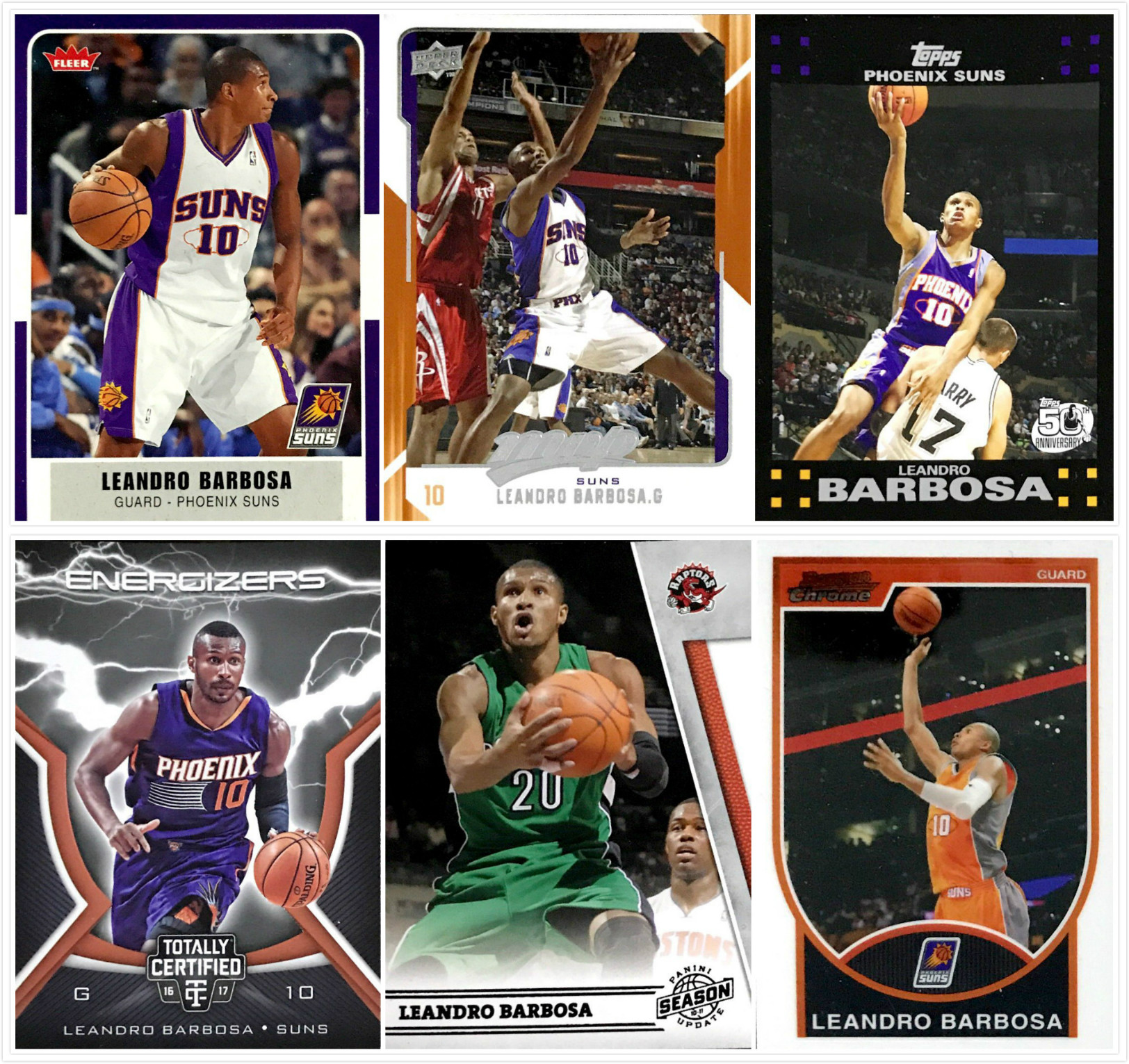 【iR】NBA球星卡 Panini UD莱昂德罗巴博萨 Barbosa限量普特-封面