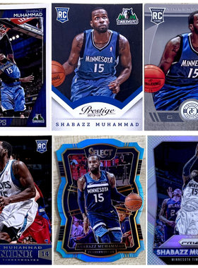 【iR】NBA球星卡 Topps 沙巴兹 穆罕默德 Shabazz 新秀限量普特卡