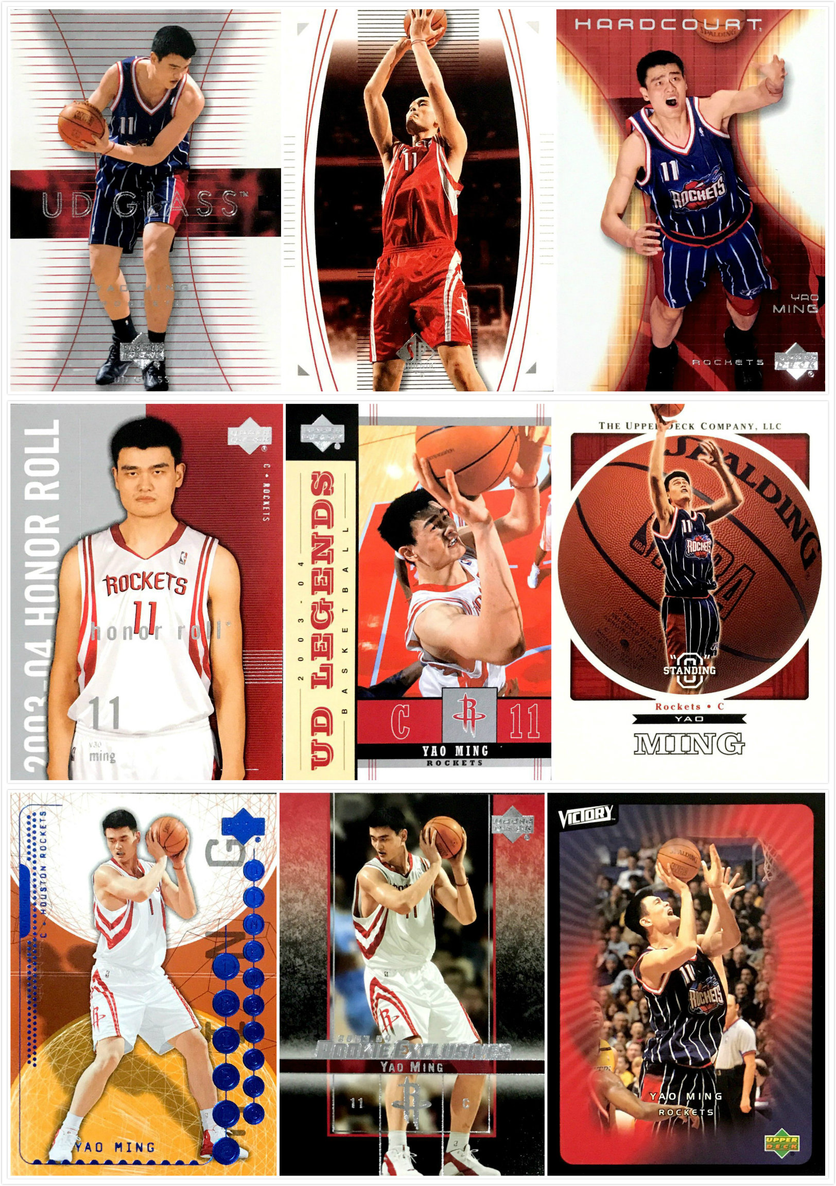【iR】NBA球星卡 0304 Upper Deck UD 姚明 Yao Ming 限量 普特卡