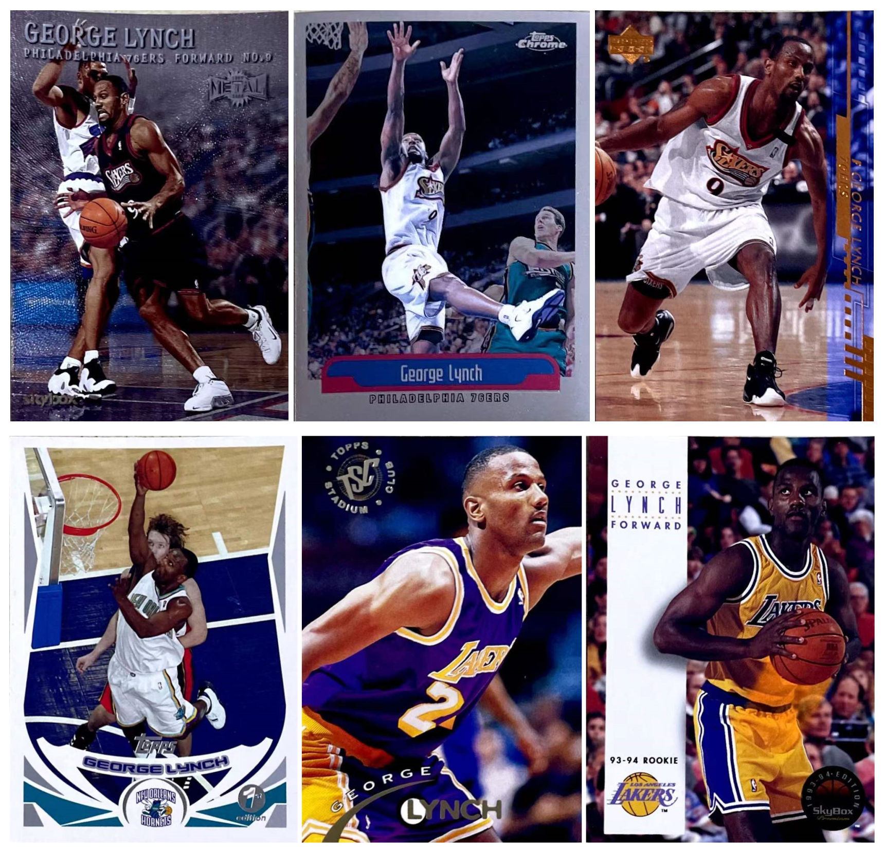 NBA正版乔治林奇经典球星卡