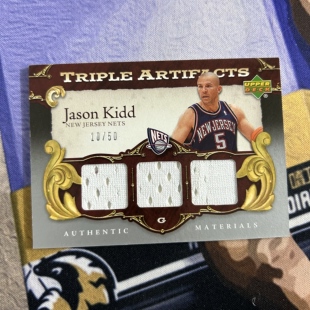 【iR】NBA球星卡 Upper Deck 杰森 基德 Jason Kidd 限量球衣卡