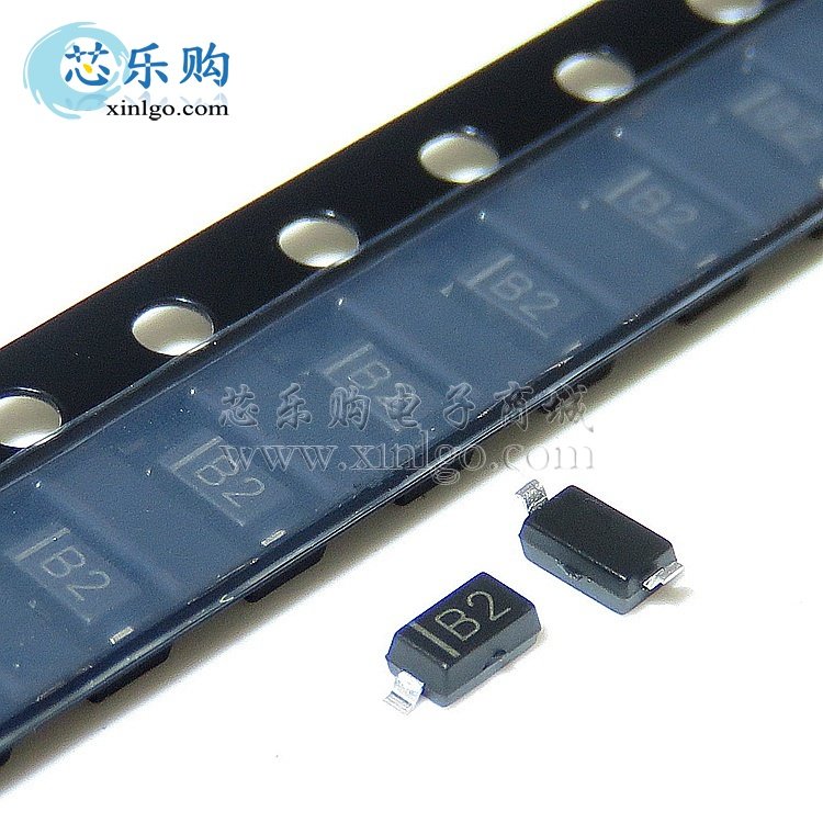 MBR0520LT1G 印丝：B2 贴片SOD-123 ON 肖特基二极管 1000个=35元