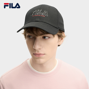 休闲运动鸭舌遮阳帽 硬顶棒球帽时尚 小脸帽 FILA斐乐官方情侣款