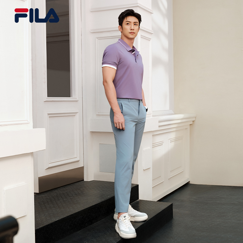 FILA斐乐男士梭织长裤