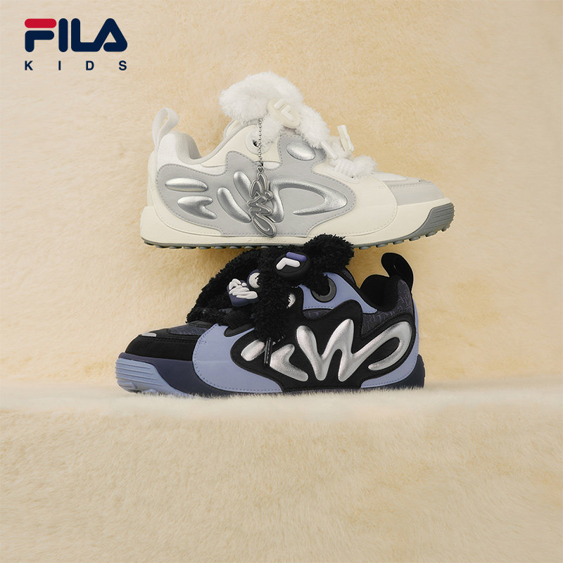 FILA KIDS斐乐童鞋儿童板鞋2025冬季新款男女大童橄榄鞋休闲鞋,运动鞋new,童鞋/青少年鞋,淘宝优惠券,粉丝福利购,淘宝优惠卷