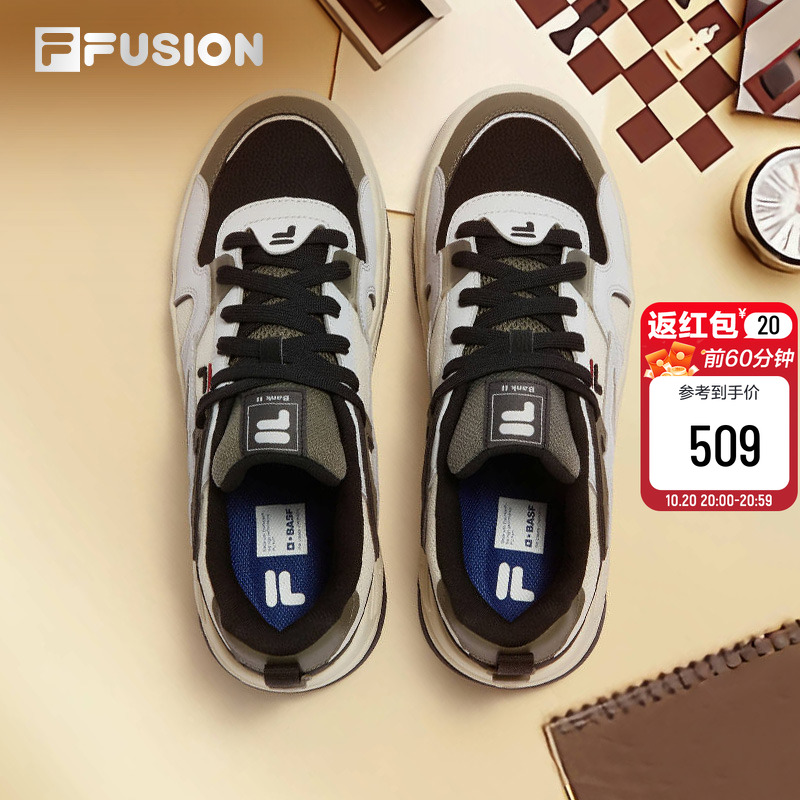 FILAFUSION斐乐情侣滑板生活鞋