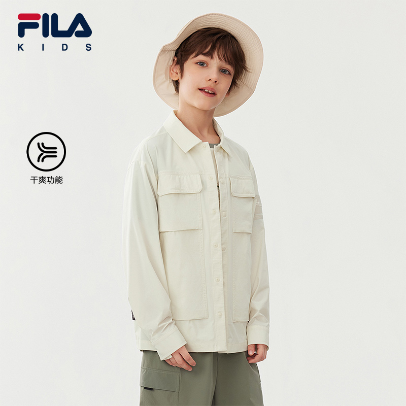 FILAKIDS斐乐长袖衬衫