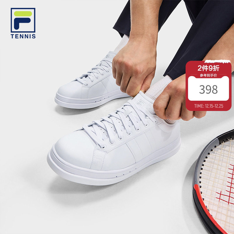 VIGOR|FILA 斐乐官方男鞋网球生活鞋2025秋季新款板鞋