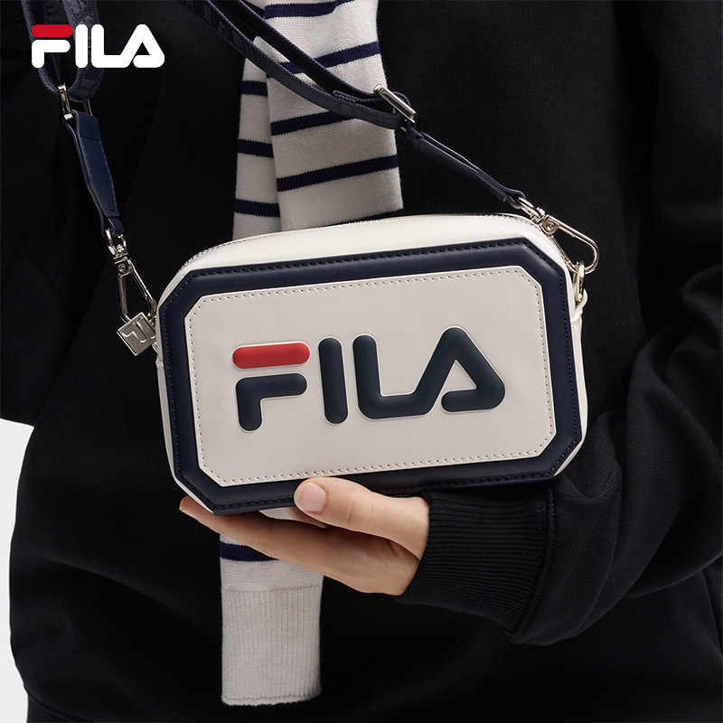 方块包|FILA 斐乐官方女挎包2026春季新款休闲单肩包斜挎包