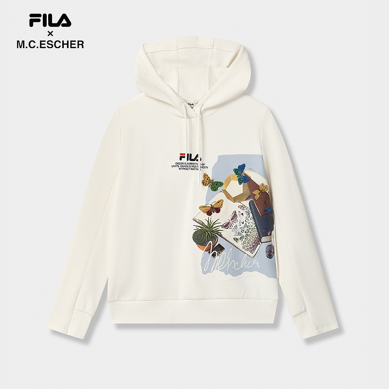 FILA斐乐女士针织连帽上衣