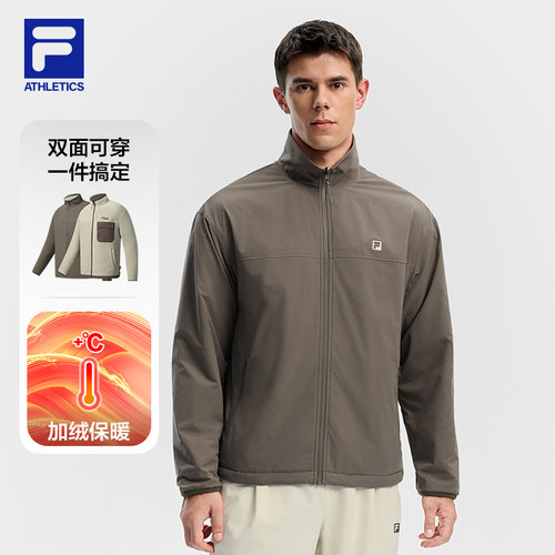 斐乐丨双面穿摇粒绒保暖外套