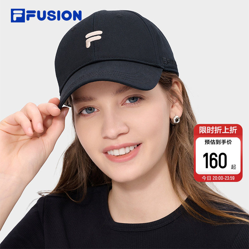 白白帽|FILA FUSION斐乐帽子棒球帽2026夏新款运动帽