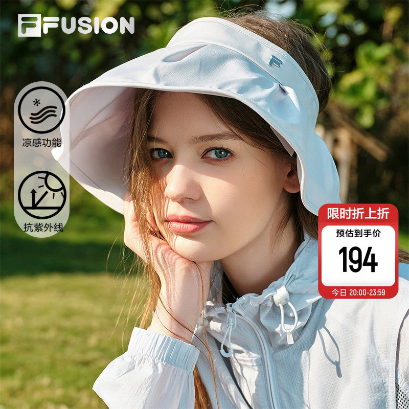 UPF50+凉感空顶帽|FILA FUSION斐乐女帽2026夏