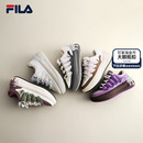 板鞋 复古厚底鞋 增高运动鞋 萝卜鞋 面包鞋 女鞋 休闲鞋 FILA斐乐春季
