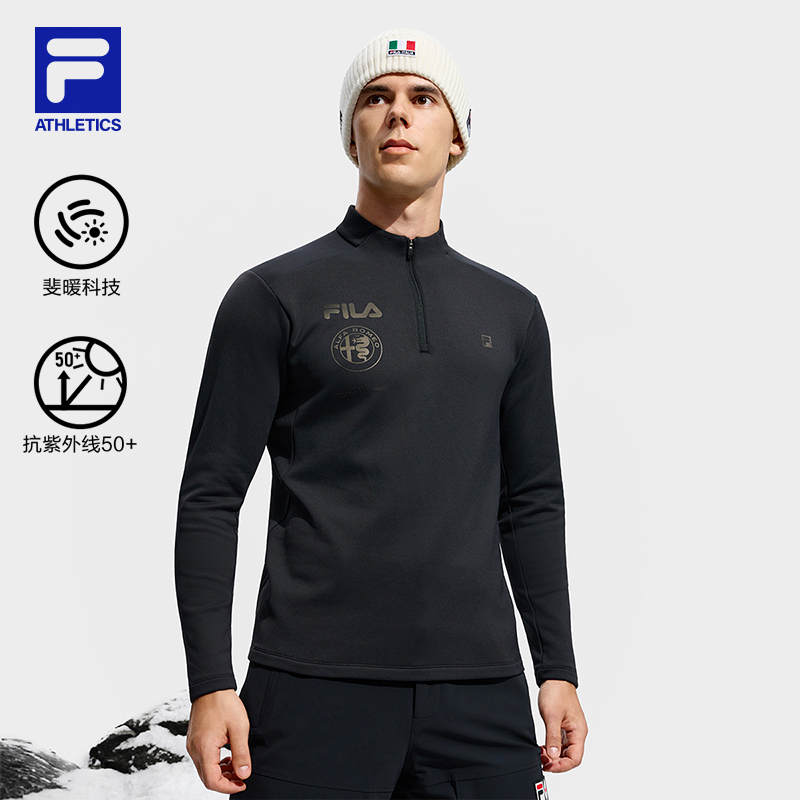 FILA斐乐男子针织长袖上衣