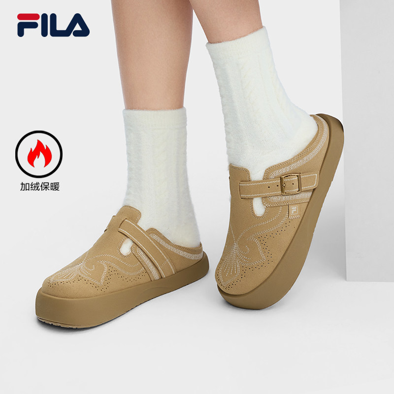 斐乐舒迈拖鞋丨FILA勃肯鞋图片