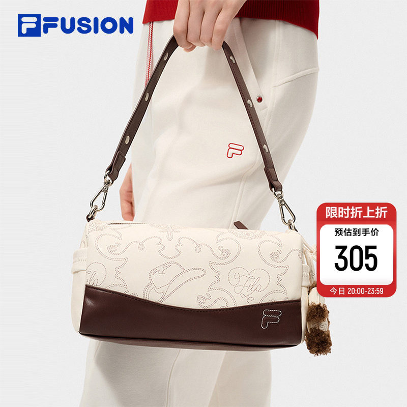 方糖吐司包|FILA FUSION斐乐包包单肩包斜挎包女包相机挎