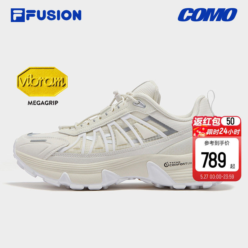 Como Y丨FILA FUSION 斐乐女鞋老爹鞋新款Vibr