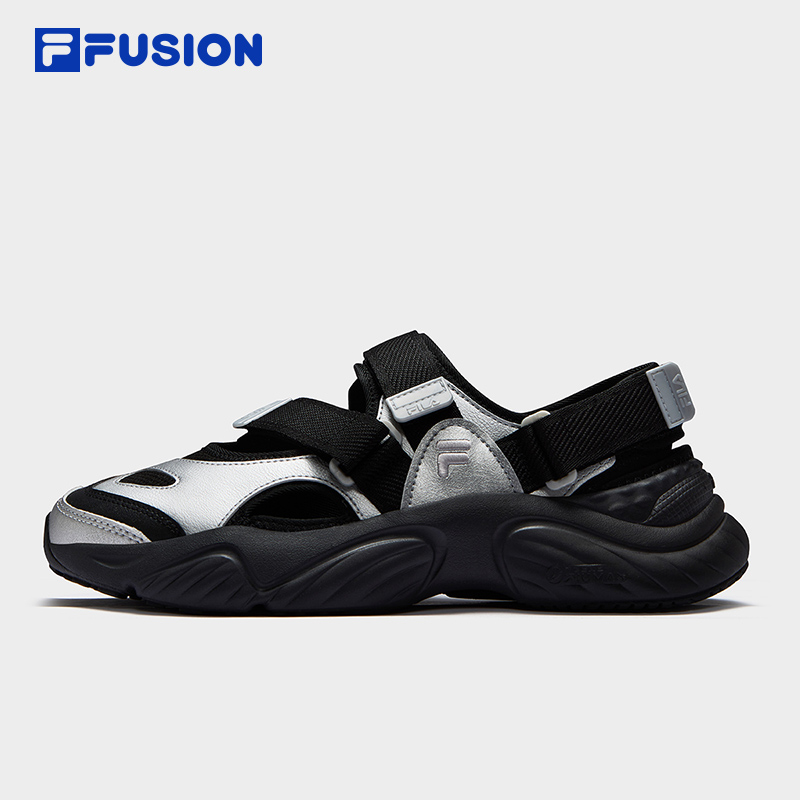 FILA FUSION 斐乐潮牌男鞋凉鞋2025夏季新款玛丽珍女