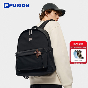 FILA FUSION斐乐包包男生双肩包学生背包章昊同款2026新款书包
