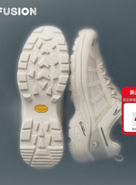 田曦薇同款丨FILA FUSION Como X斐乐潮牌女鞋夏季透气网纱登山鞋