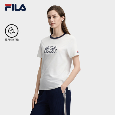 FILA斐乐女子休闲短袖T