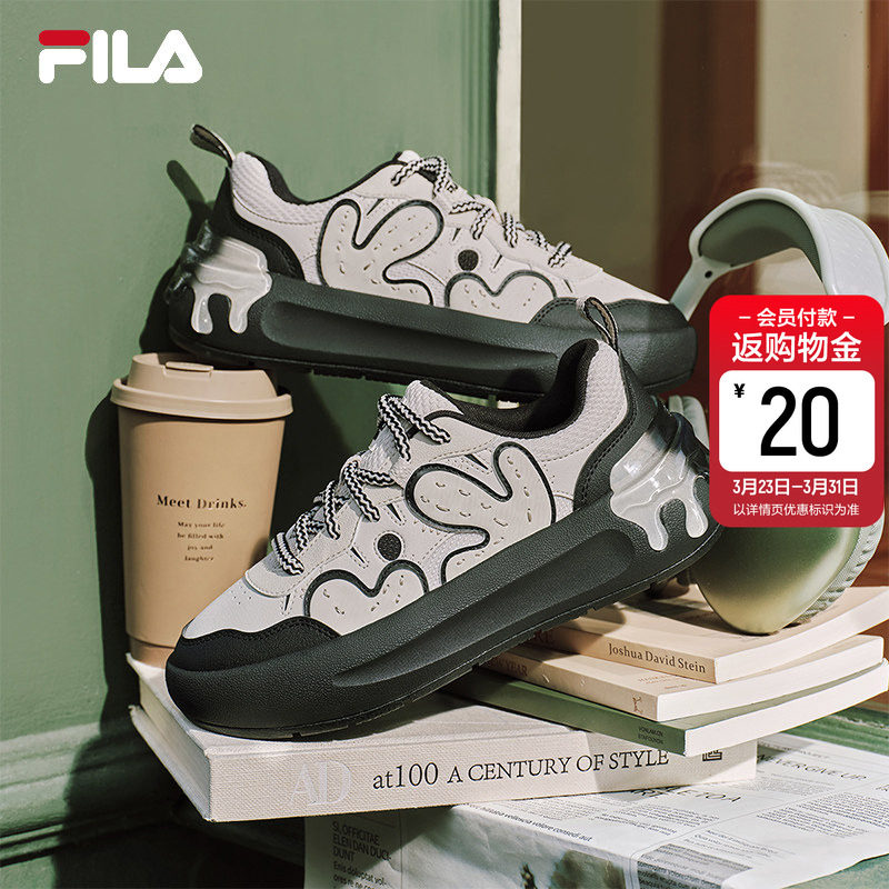 仙人掌|FILA 斐乐官方女鞋CACTI板鞋新款厚底增高面包休闲