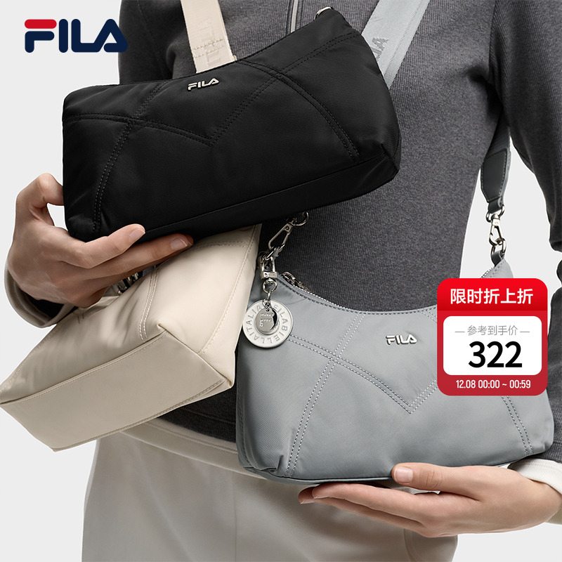 FILA斐乐女子休闲斜挎包腋下包