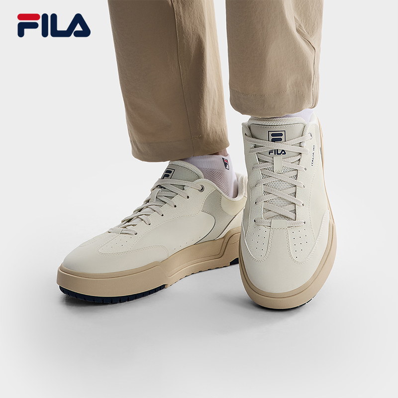 黄景瑜同款FILA斐乐男摩登板鞋