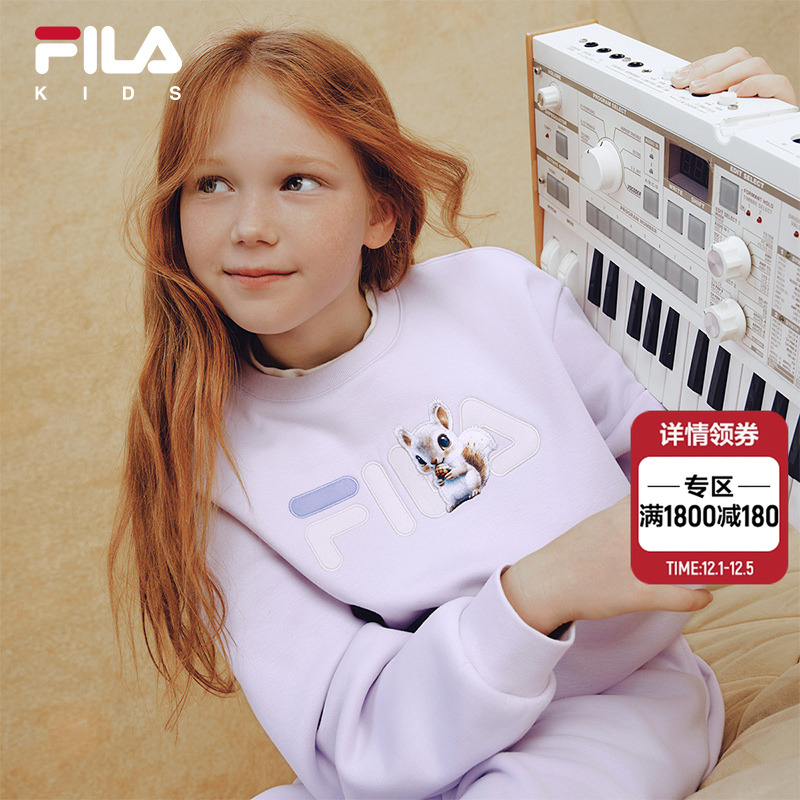 FILAKIDS斐乐针织套头衫