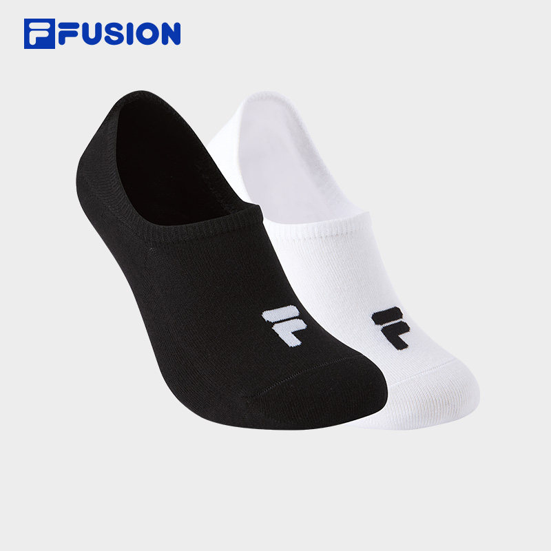 FILA FUSION斐乐潮牌情侣款船袜2026夏新款休闲简约运